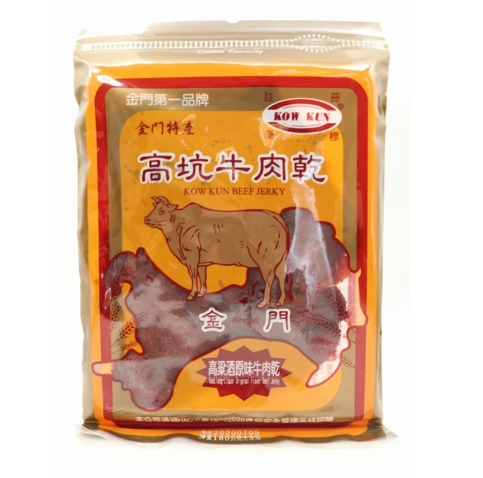 金门高坑牛肉干170克